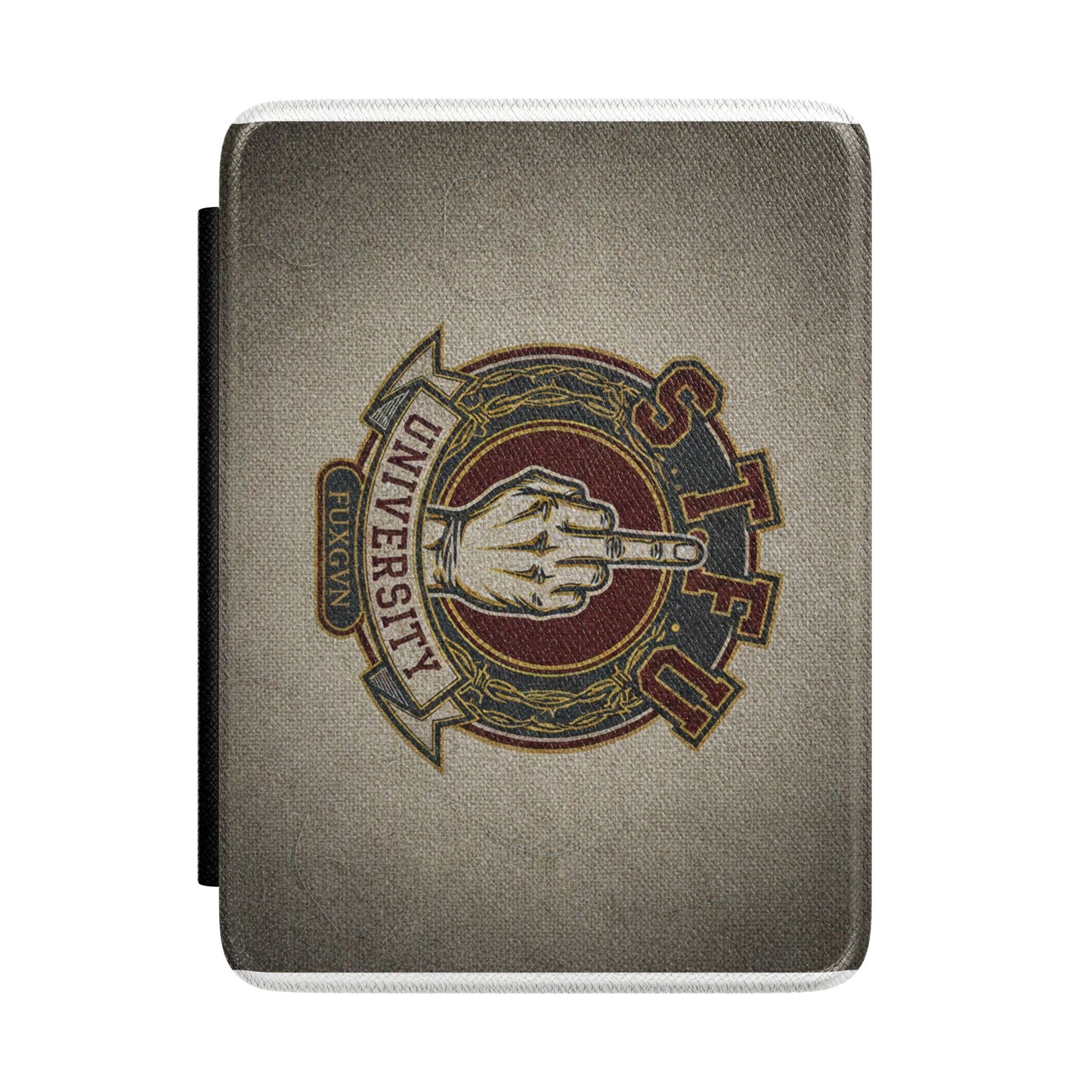 Vintage University Emblem Kindle Case – Retro Collegiate Logo eReader Cover