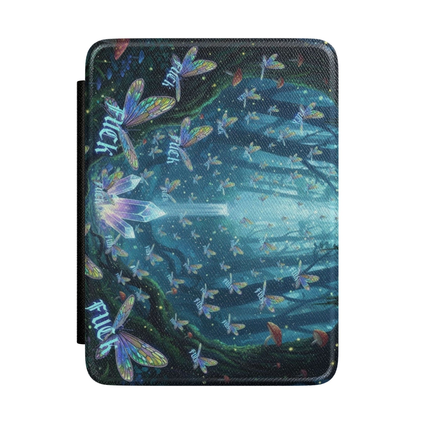 Enchanting Fairy Portal Kindle Case – Mystical Forest Book Cover for Readers