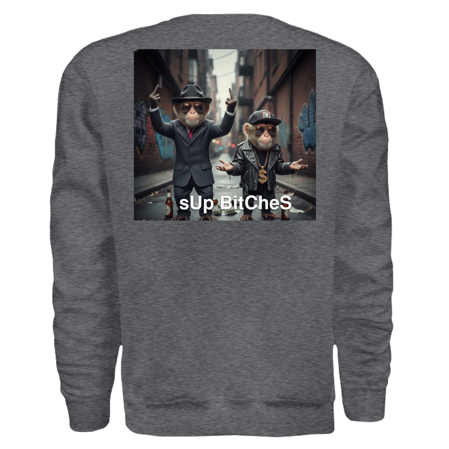 DARK HEATHER - BACK