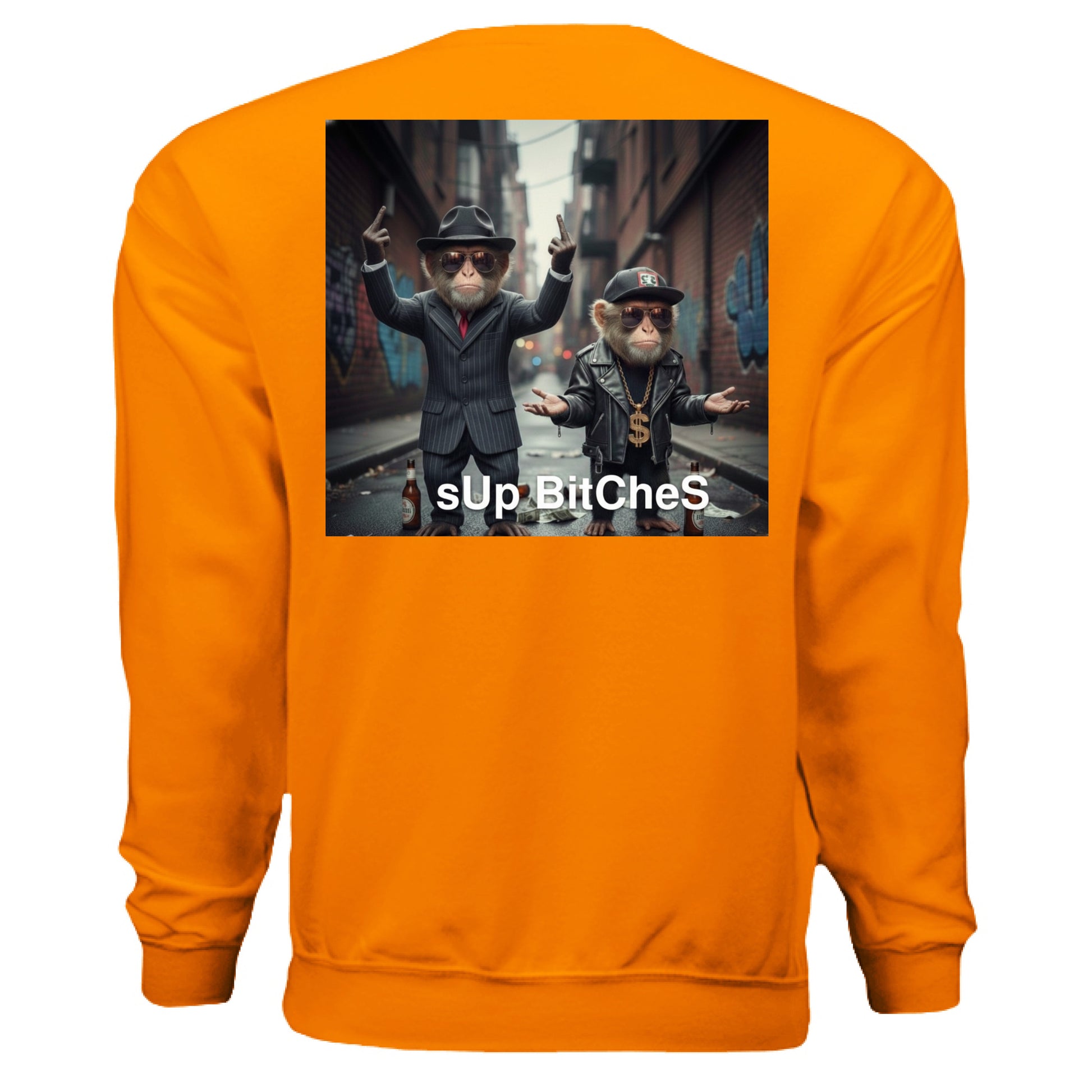 SAFETY ORANGE - BACK