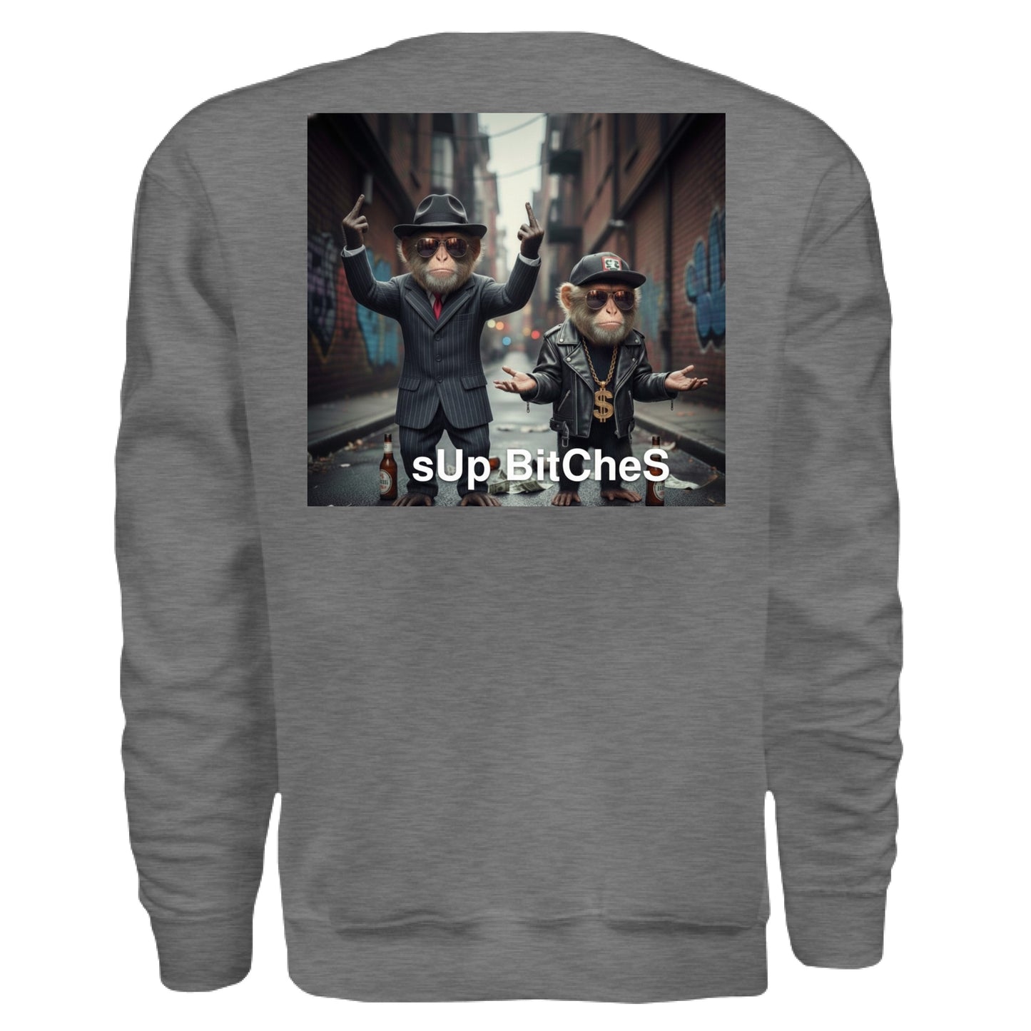 GRAPHITE HEATHER - BACK