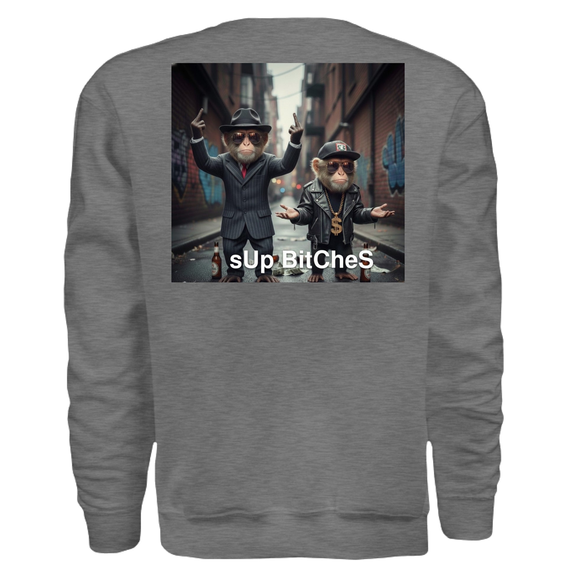 GRAPHITE HEATHER - BACK