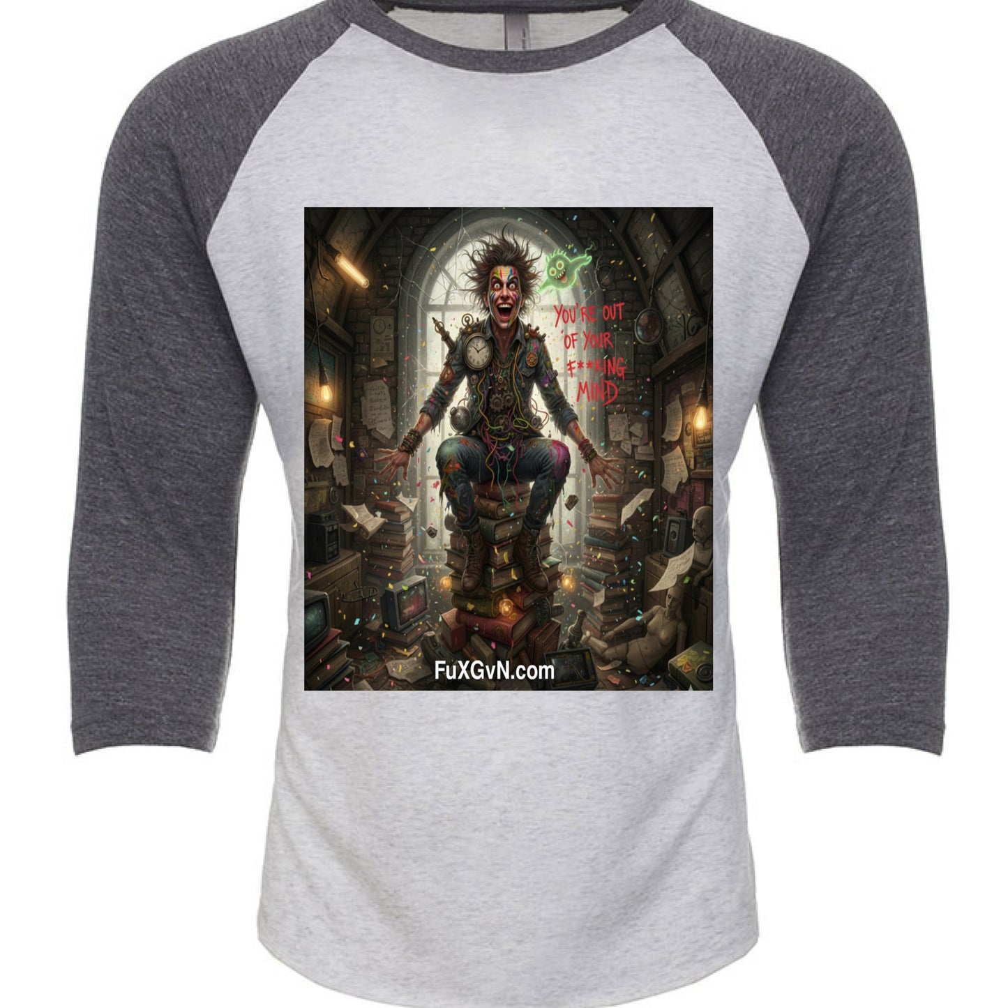 Premium Heather/Heather White - FRONT