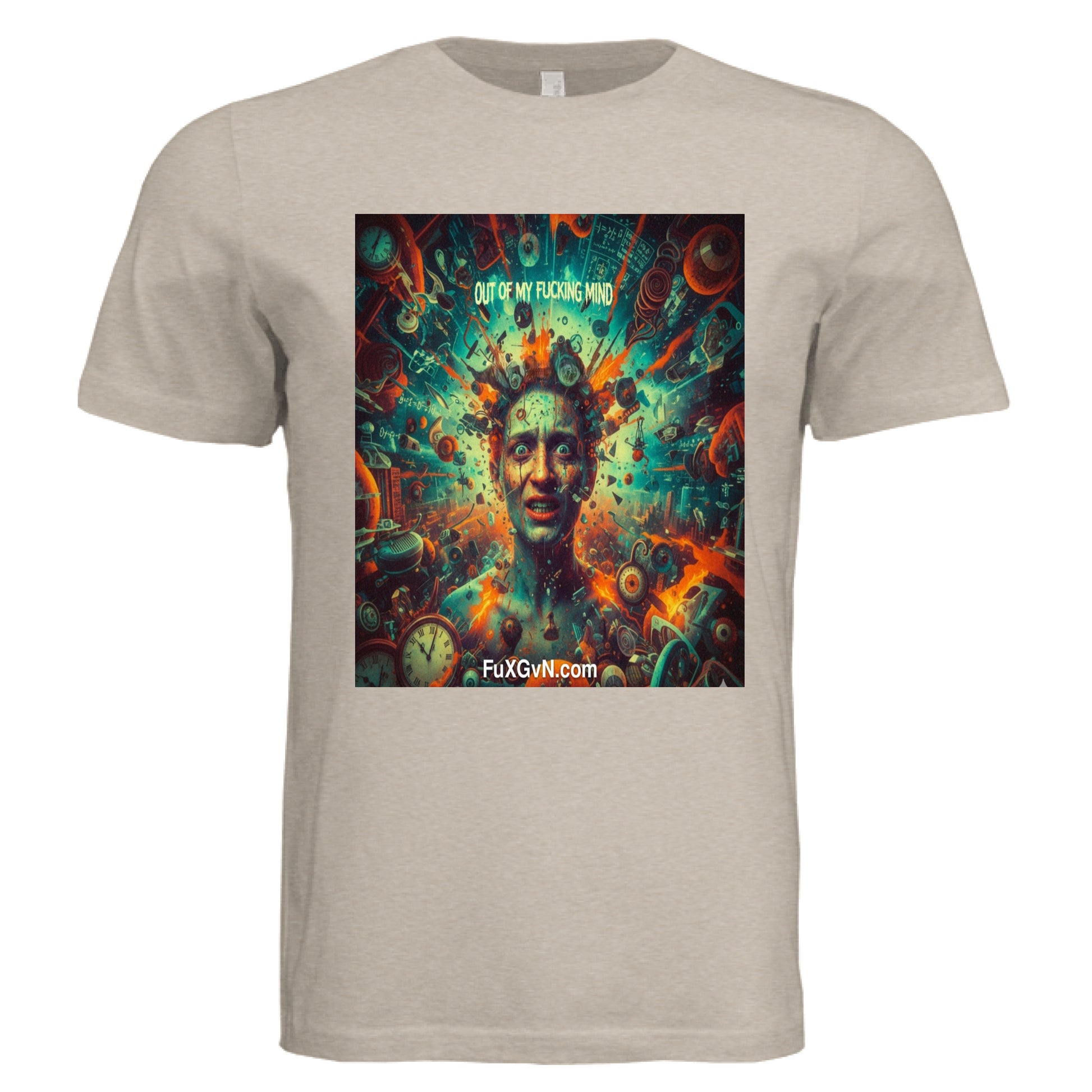Tan Triblend - FRONT