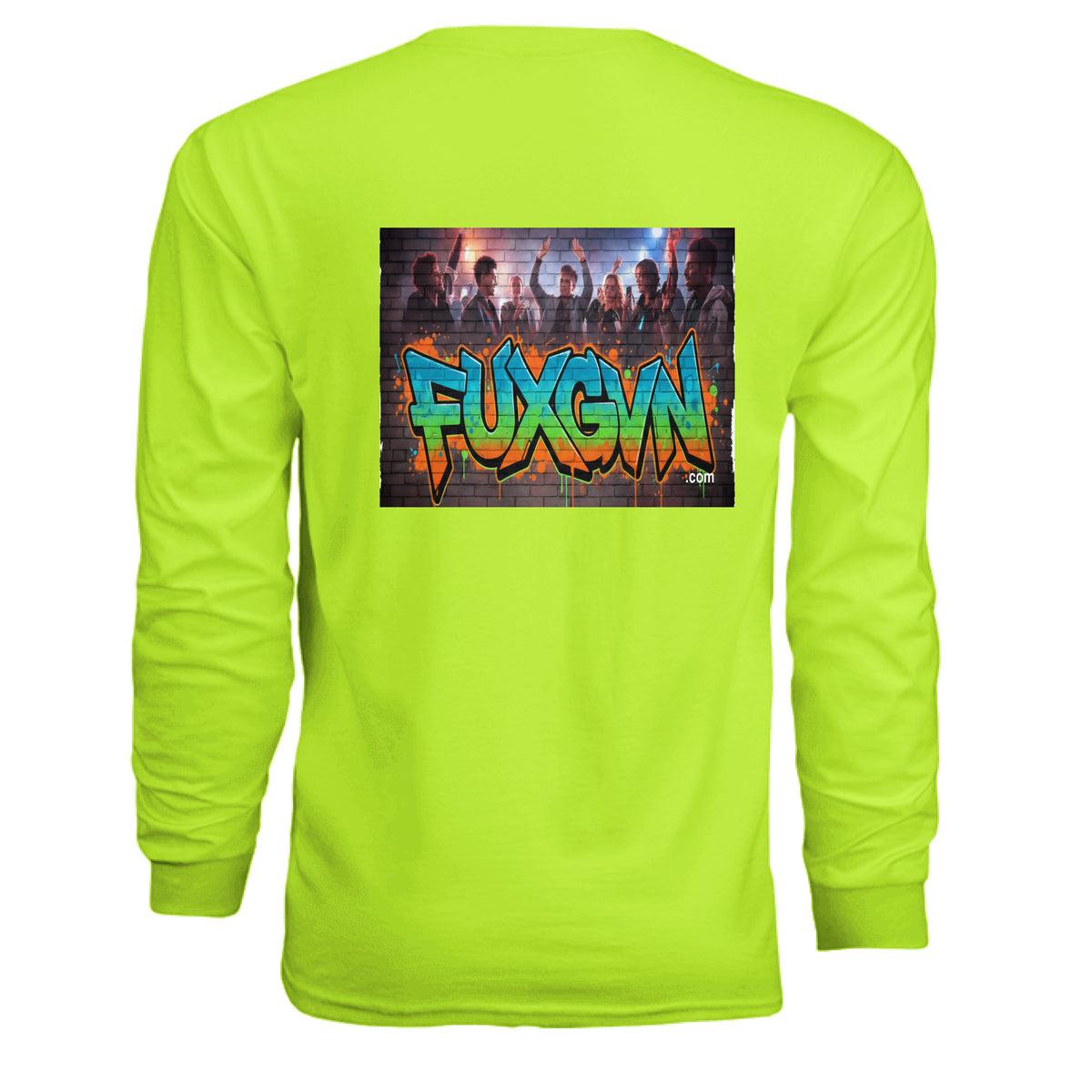 SAFETY YELLOW - BACK