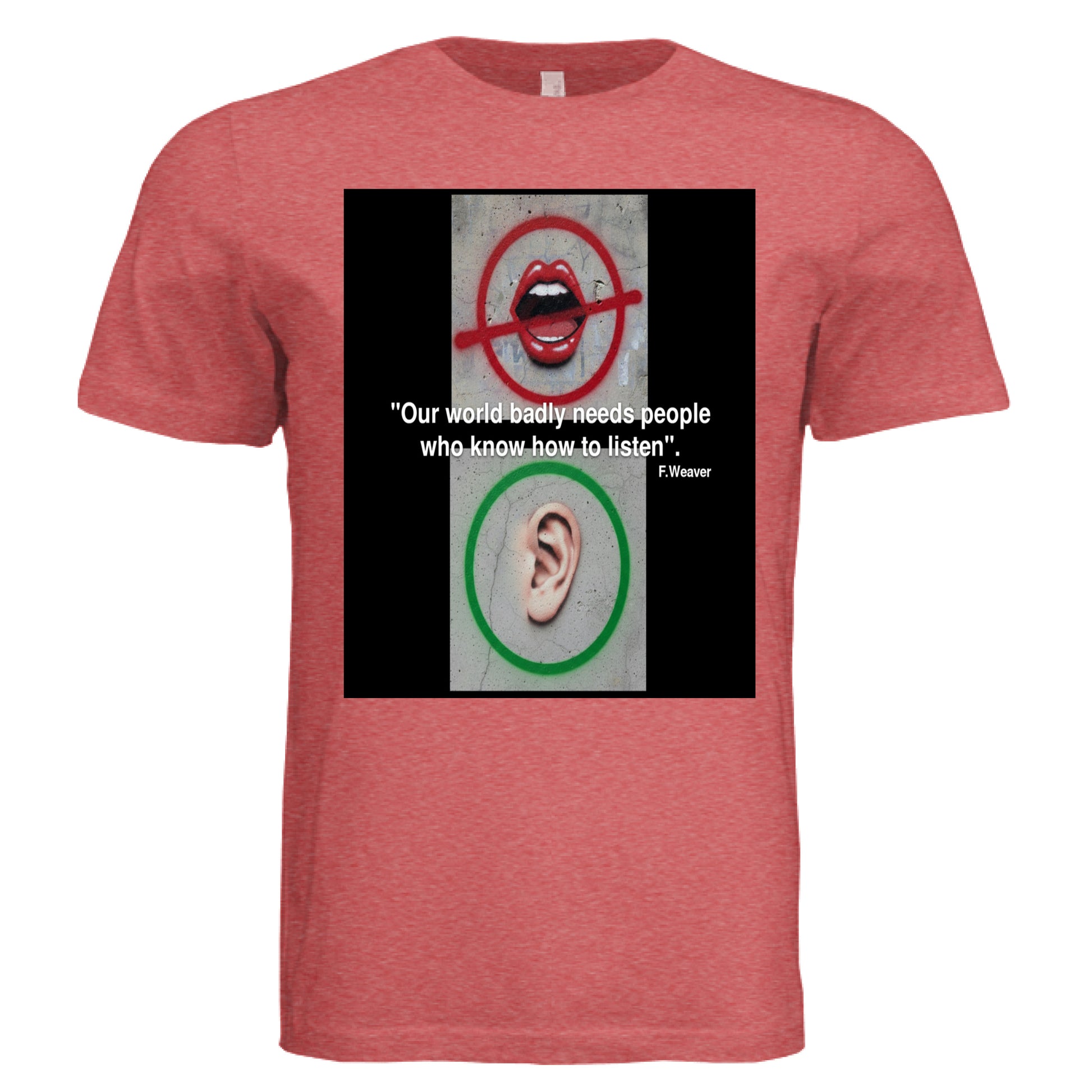 RED TRIBLEND - FRONT