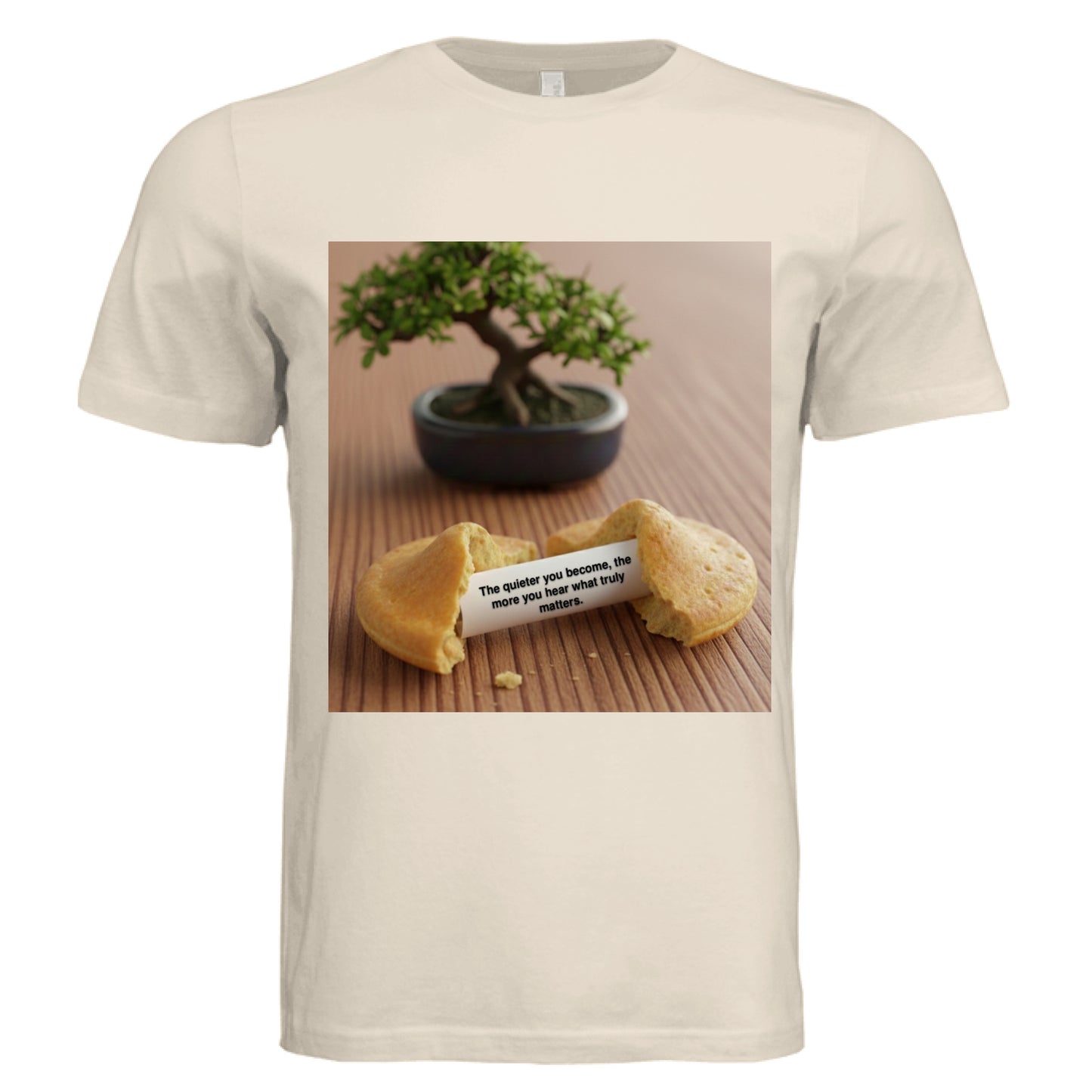 Solid Natural Triblend - FRONT