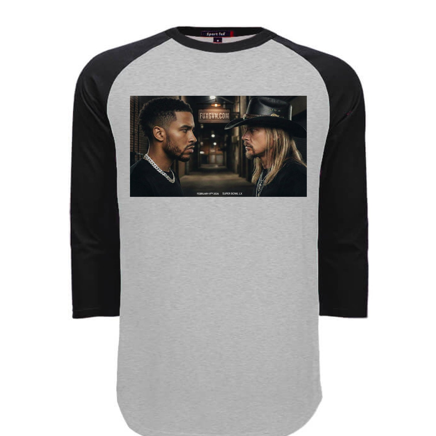 HEATHER GREY / BLACK - FRONT