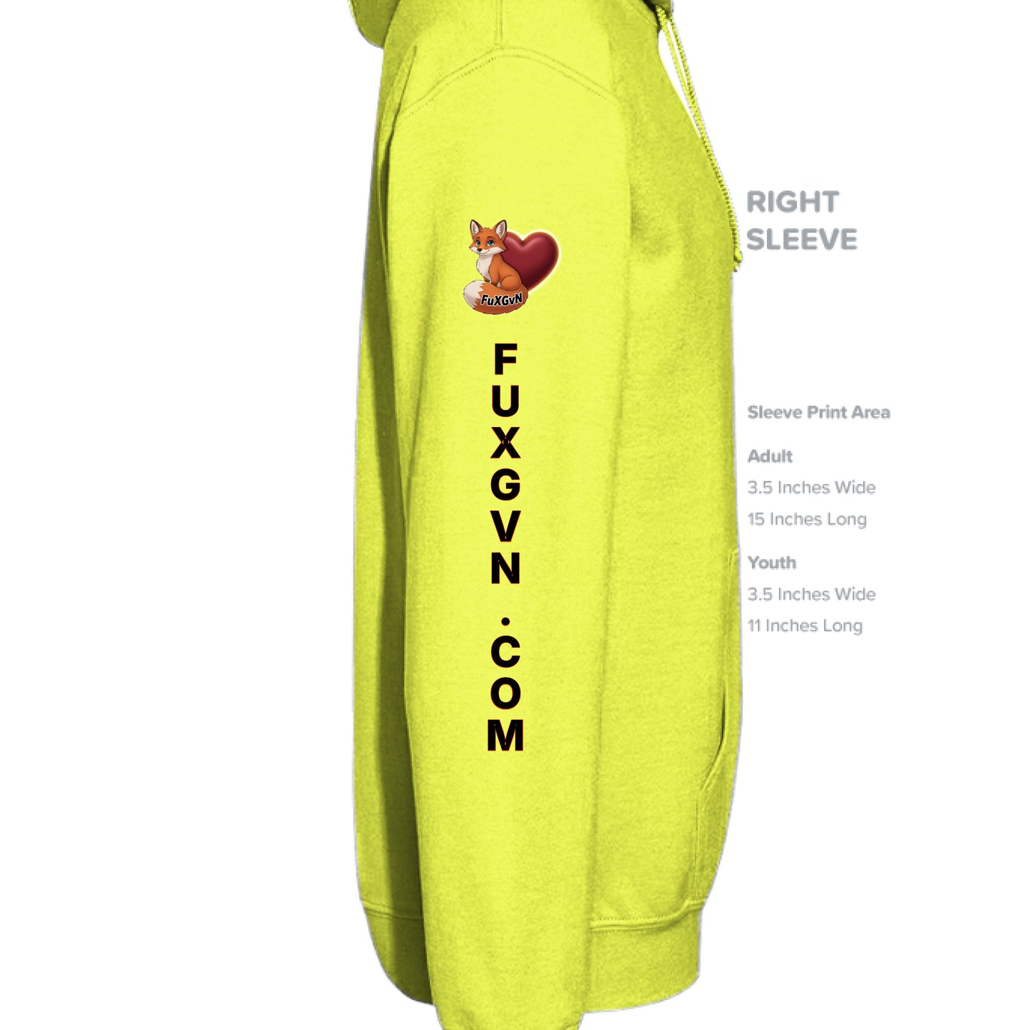 SAFETY GREEN - SLEEVE_RIGHT