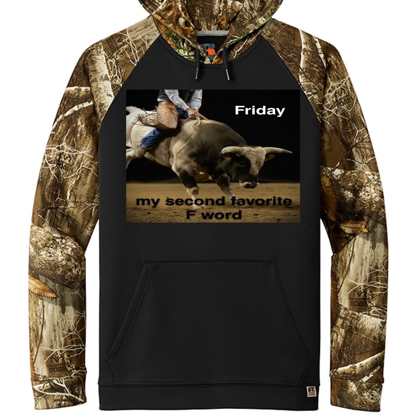 Black/ Realtree Edge - FRONT