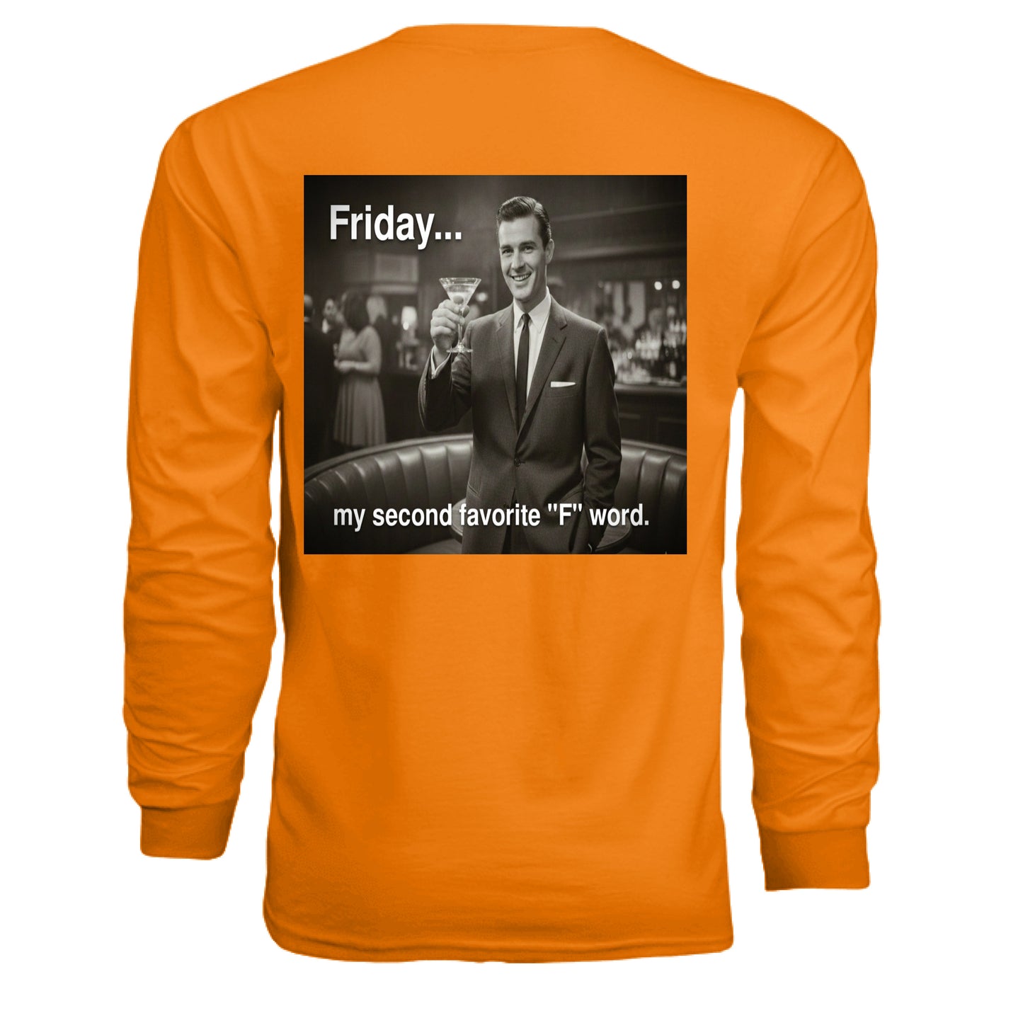 SAFETY ORANGE - BACK