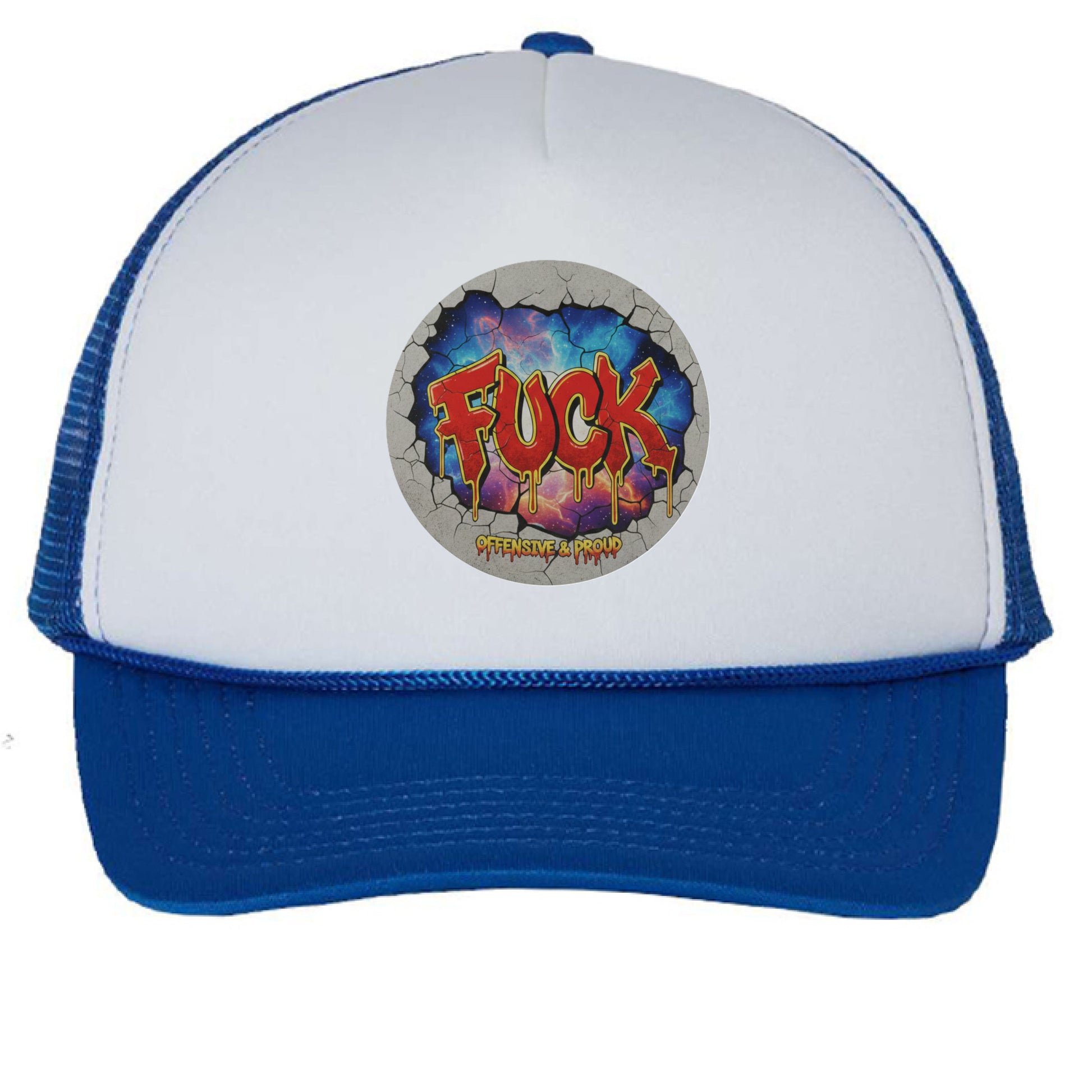 White/ Royal - FRONT