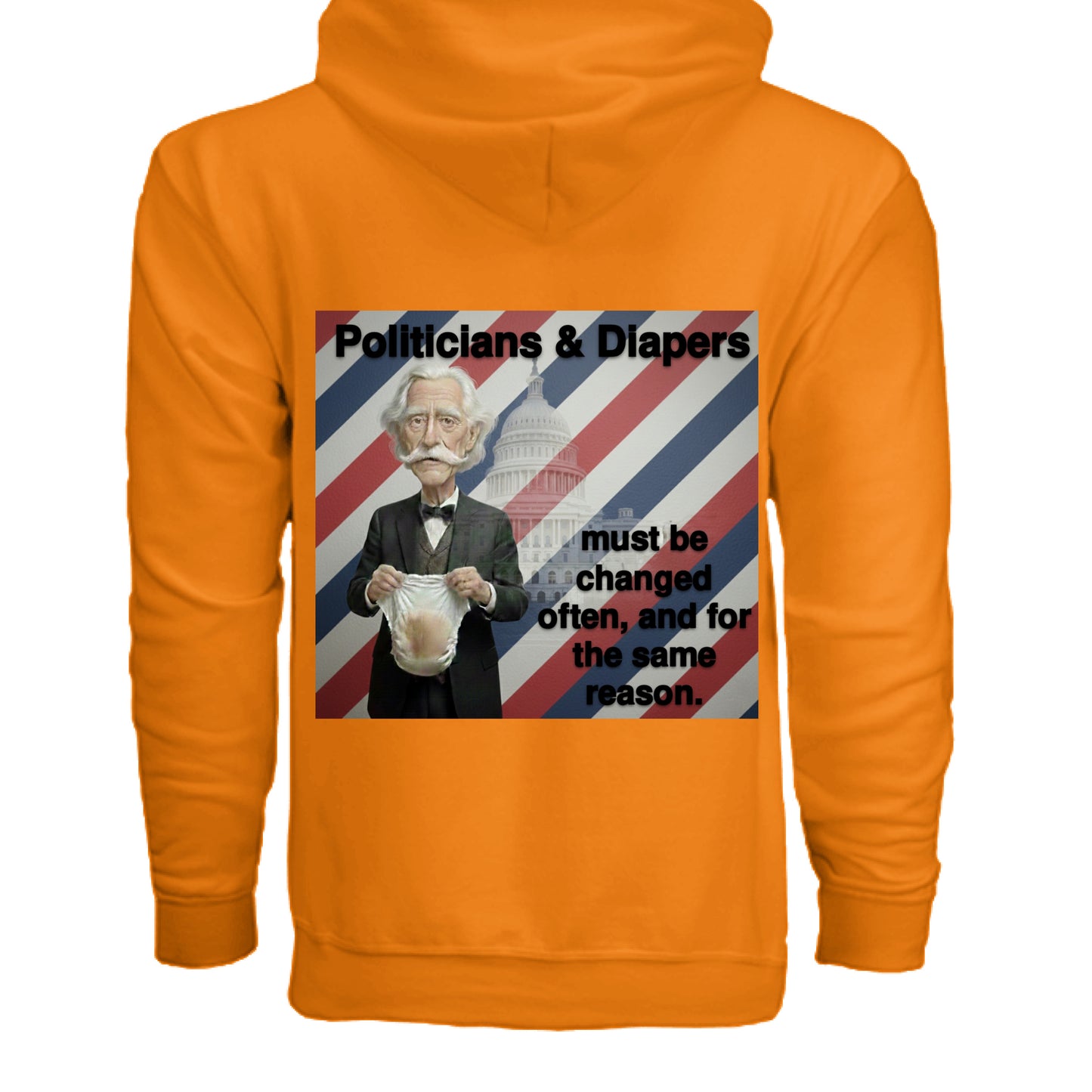 SAFETY ORANGE - BACK