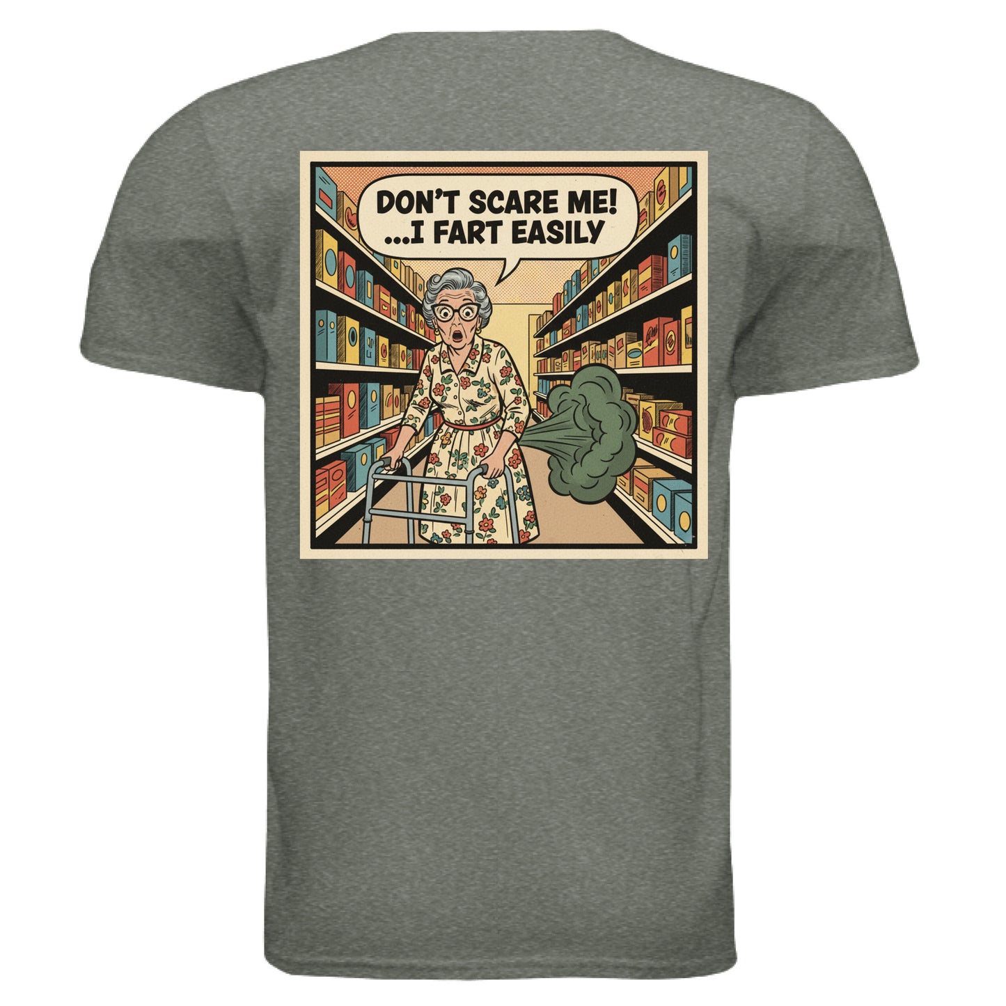 HEATHER MILITARY GREEN - BACK