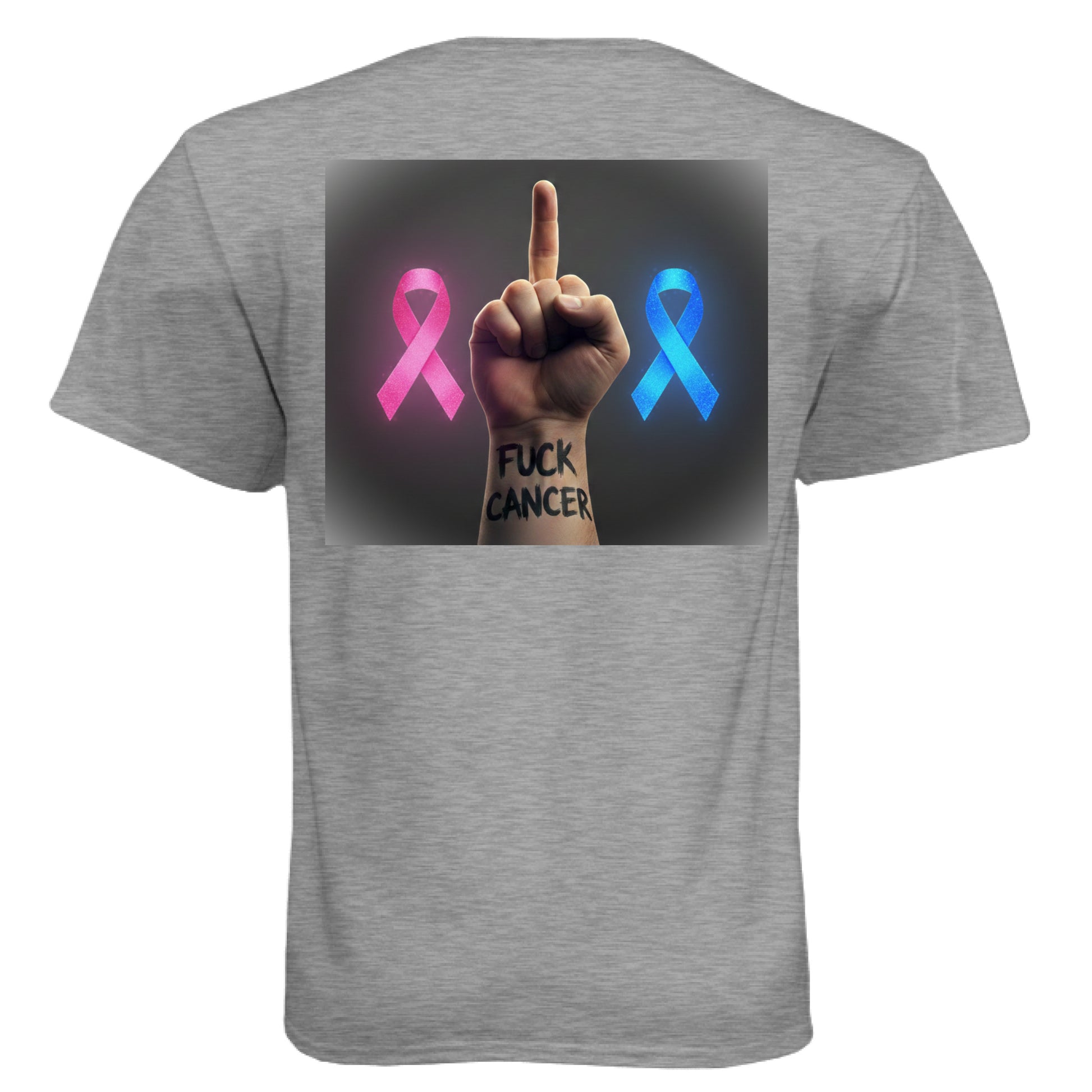 Dark Heather Grey (60/40) - BACK