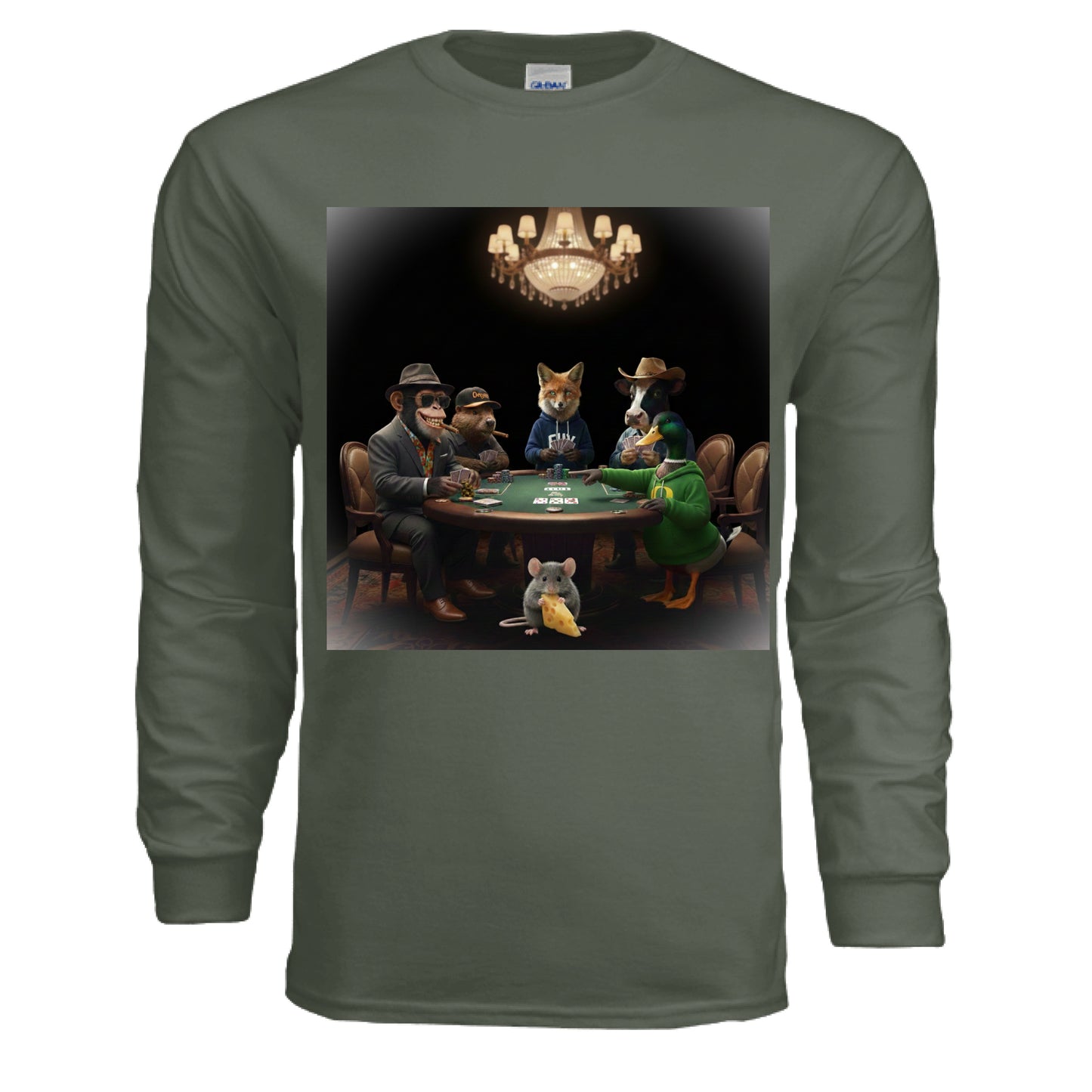 MILITARY GREEN - FRONT