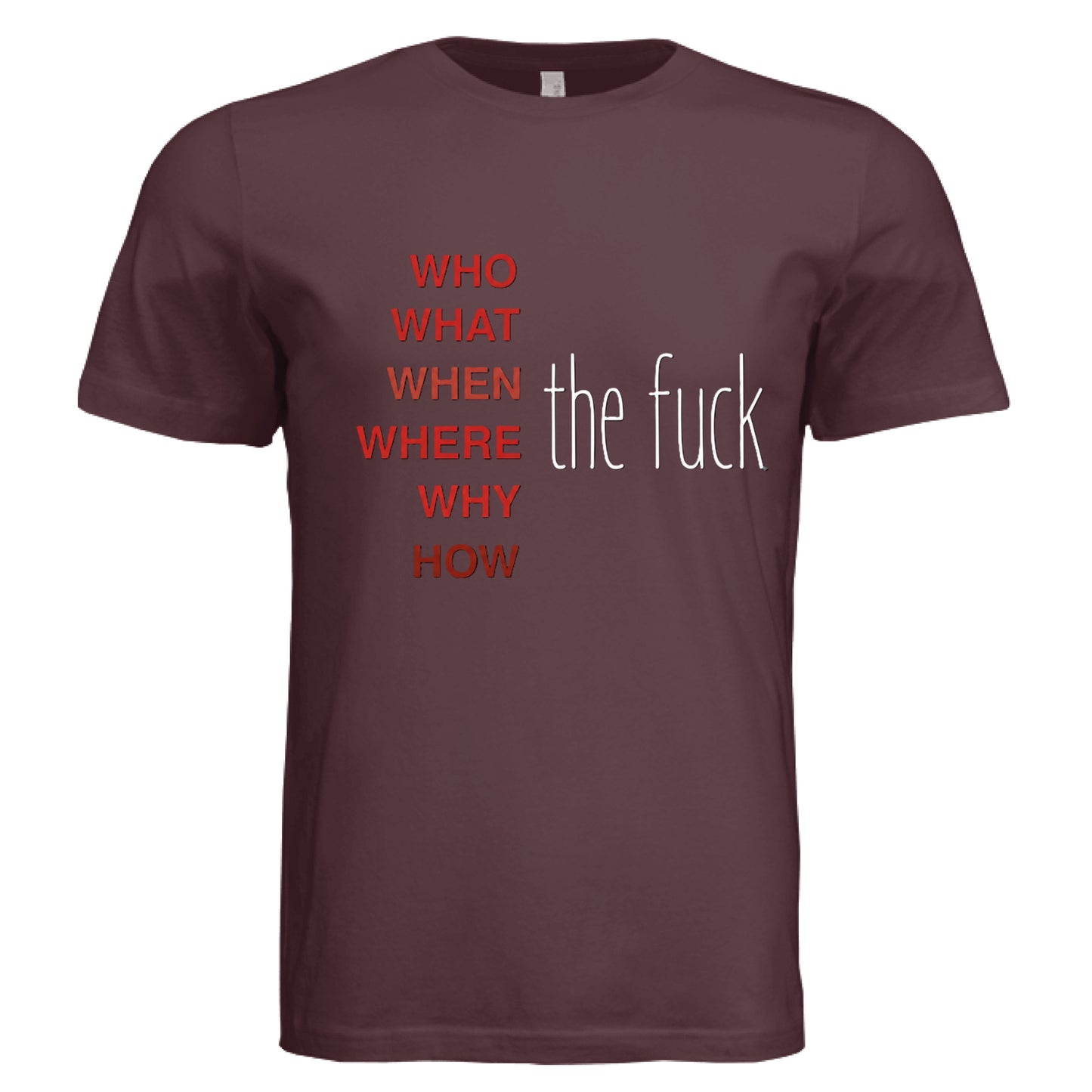 Solid Maroon Triblend - FRONT