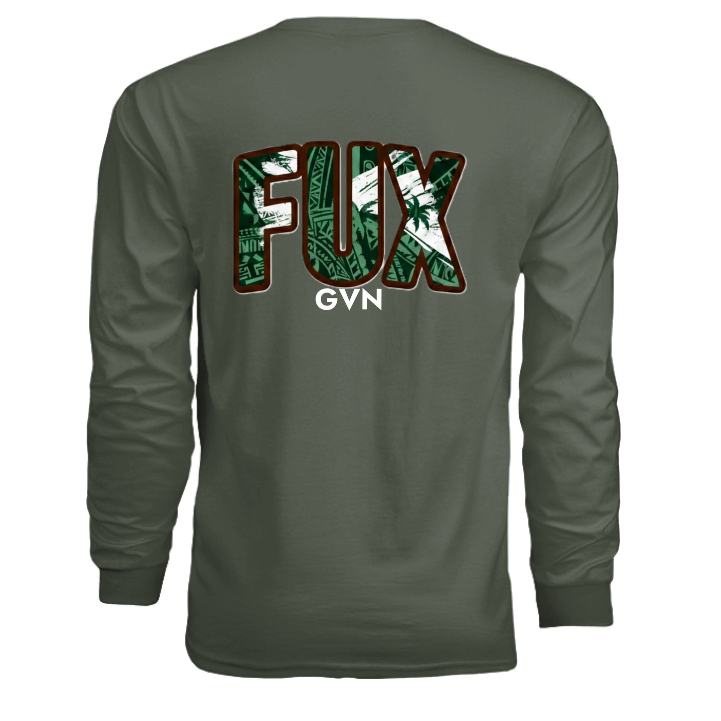 MILITARY GREEN - BACK
