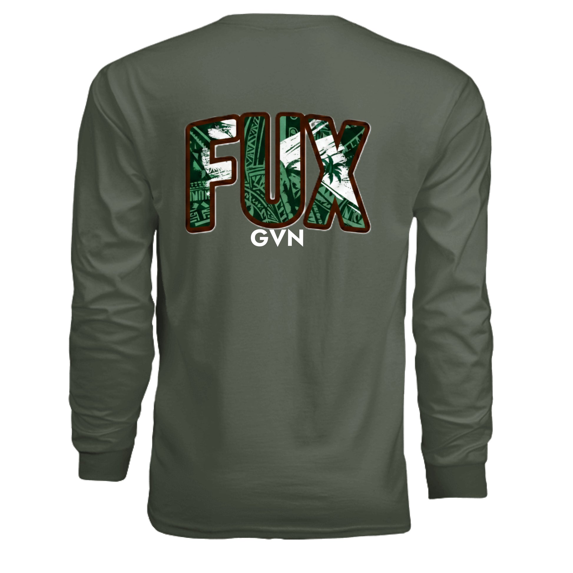 MILITARY GREEN - BACK