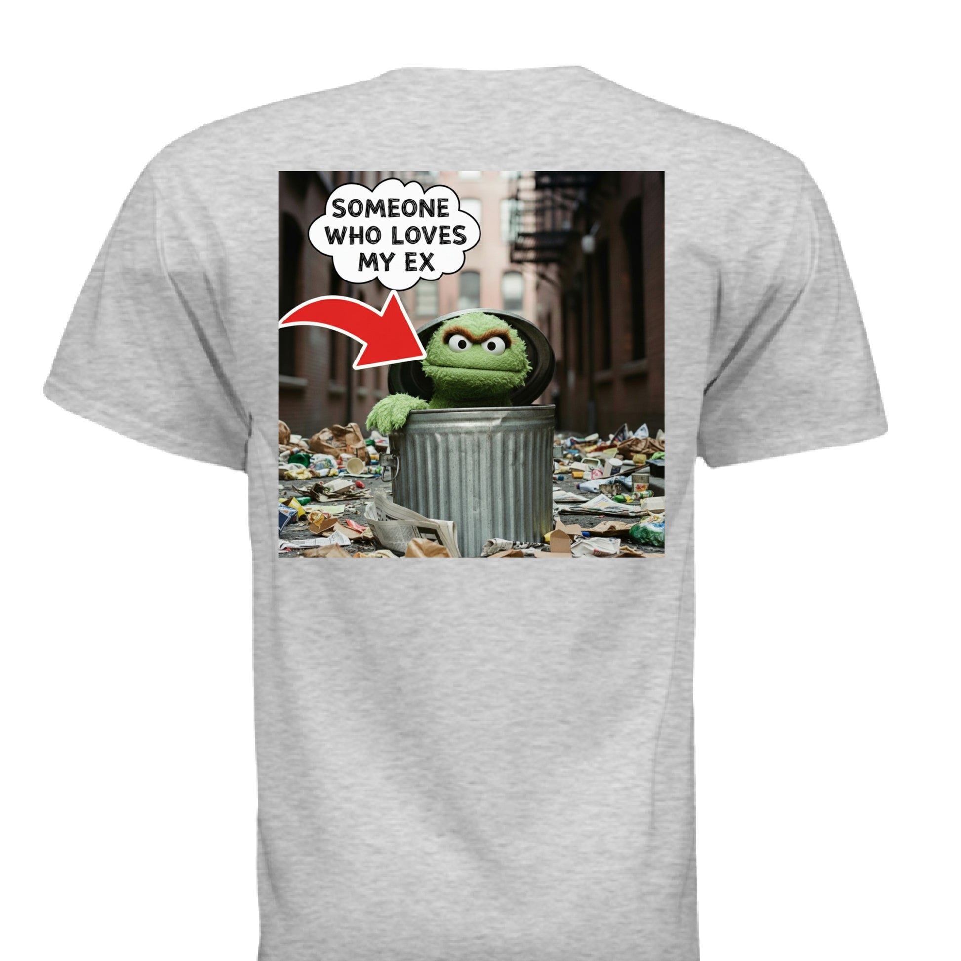 WHITE FLECK TRIBLD - BACK