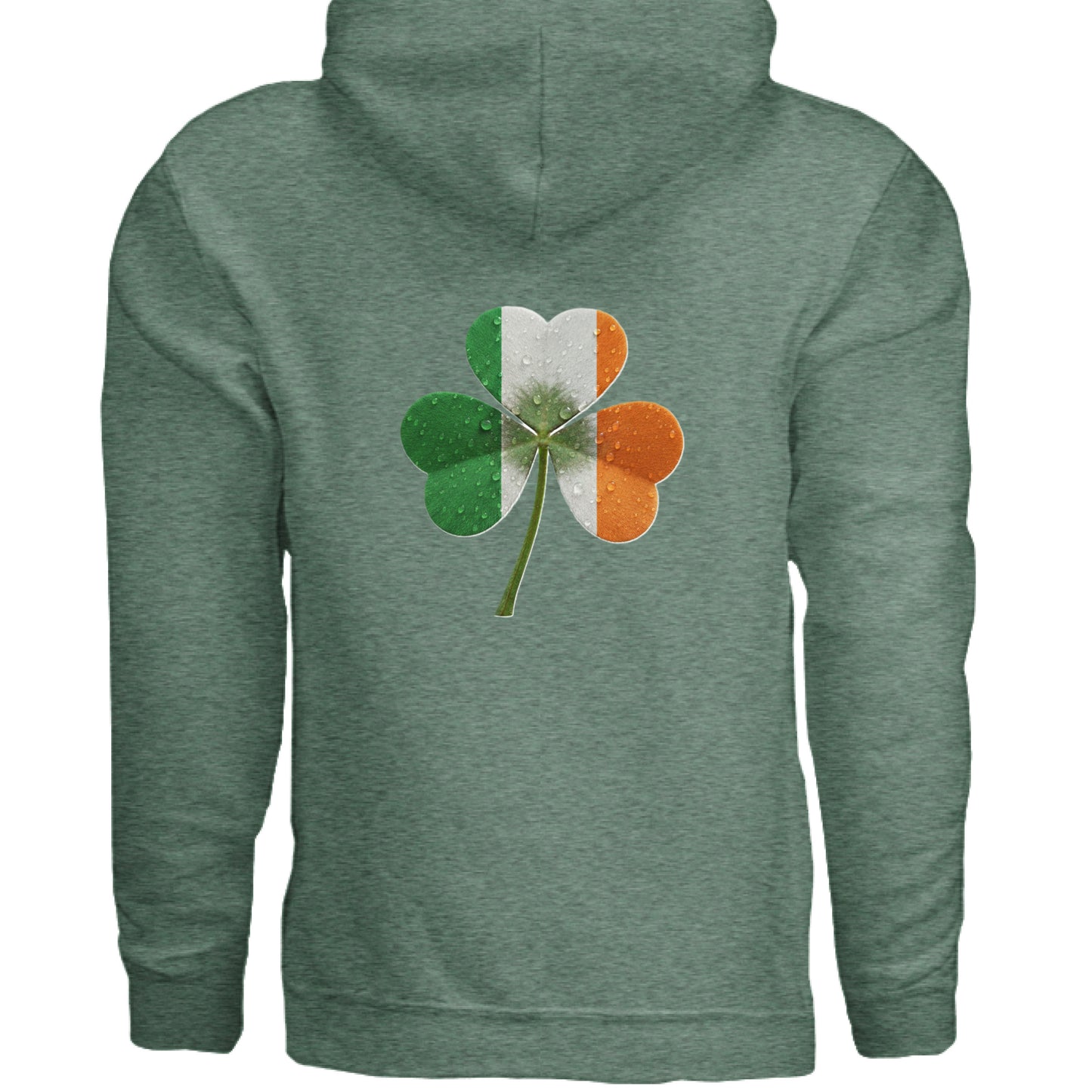 Heather Sport Dark Green - BACK