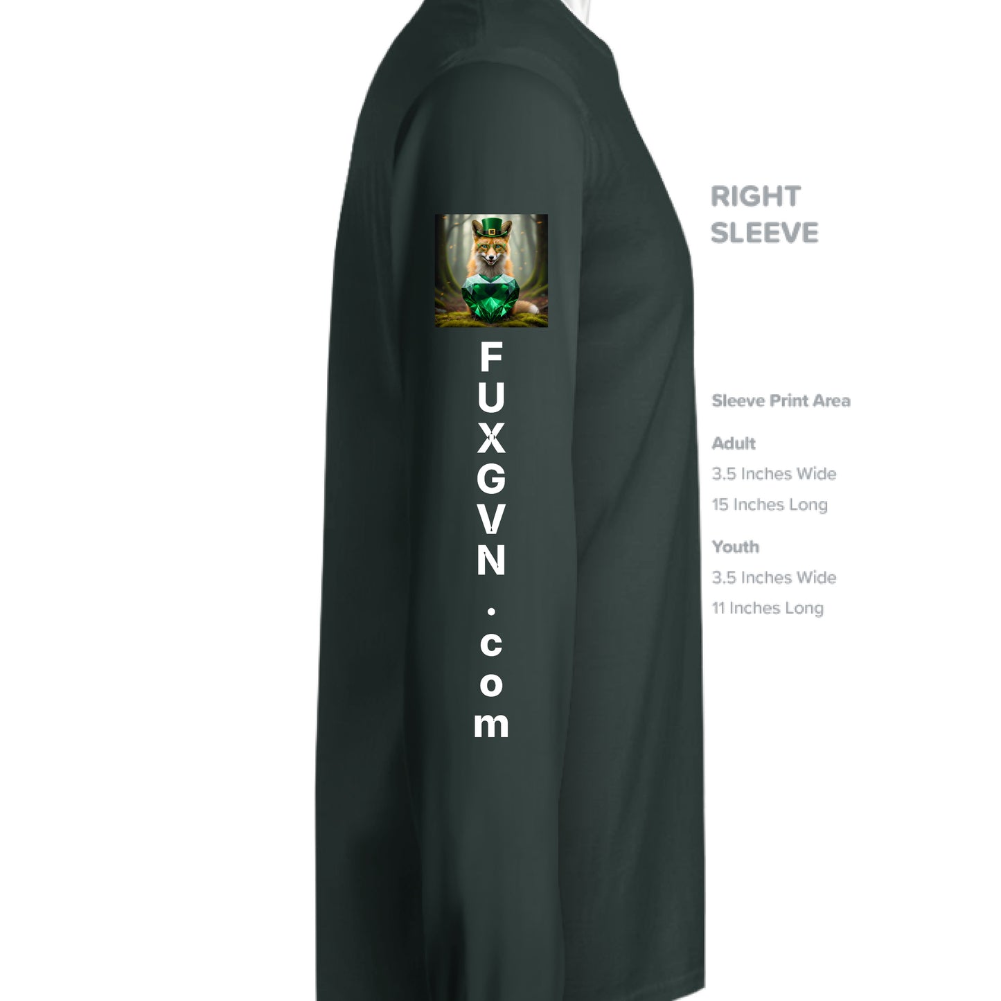 FOREST GREEN - SLEEVE_RIGHT