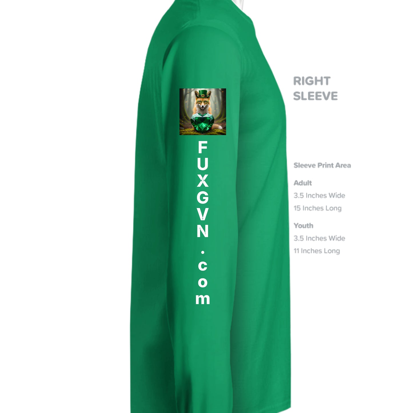 IRISH GREEN - SLEEVE_RIGHT