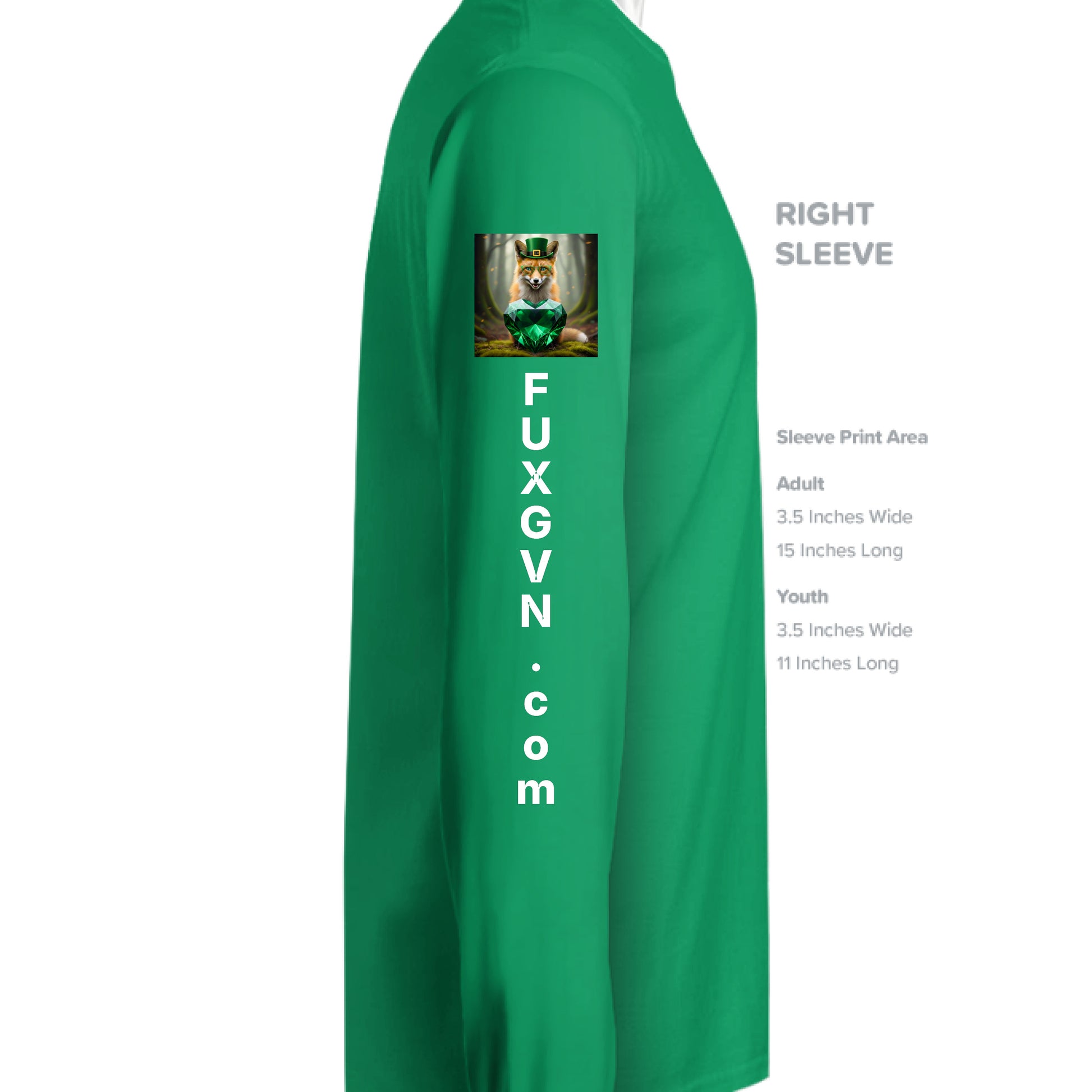 IRISH GREEN - SLEEVE_RIGHT