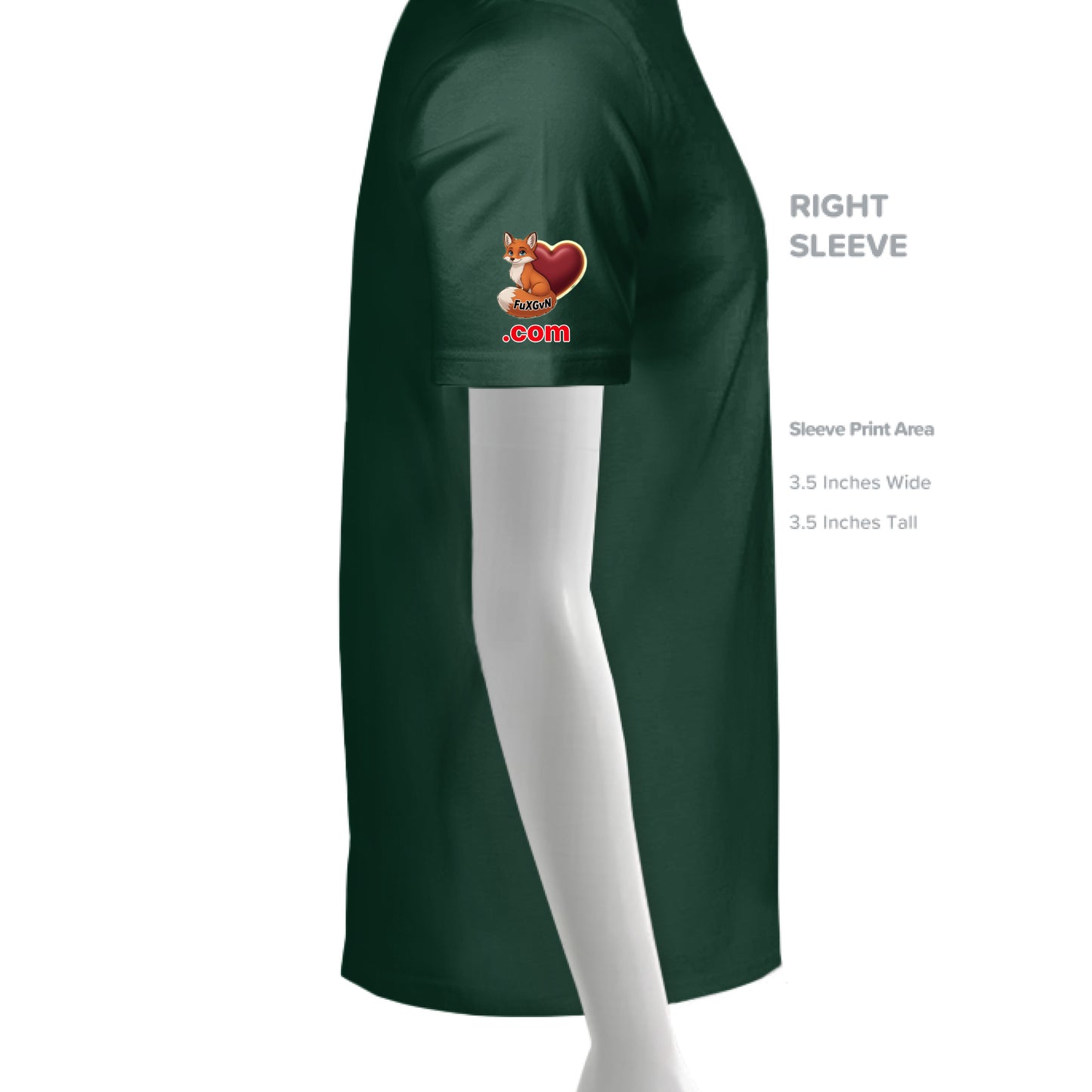 Athletic Dark Green - SLEEVE_RIGHT