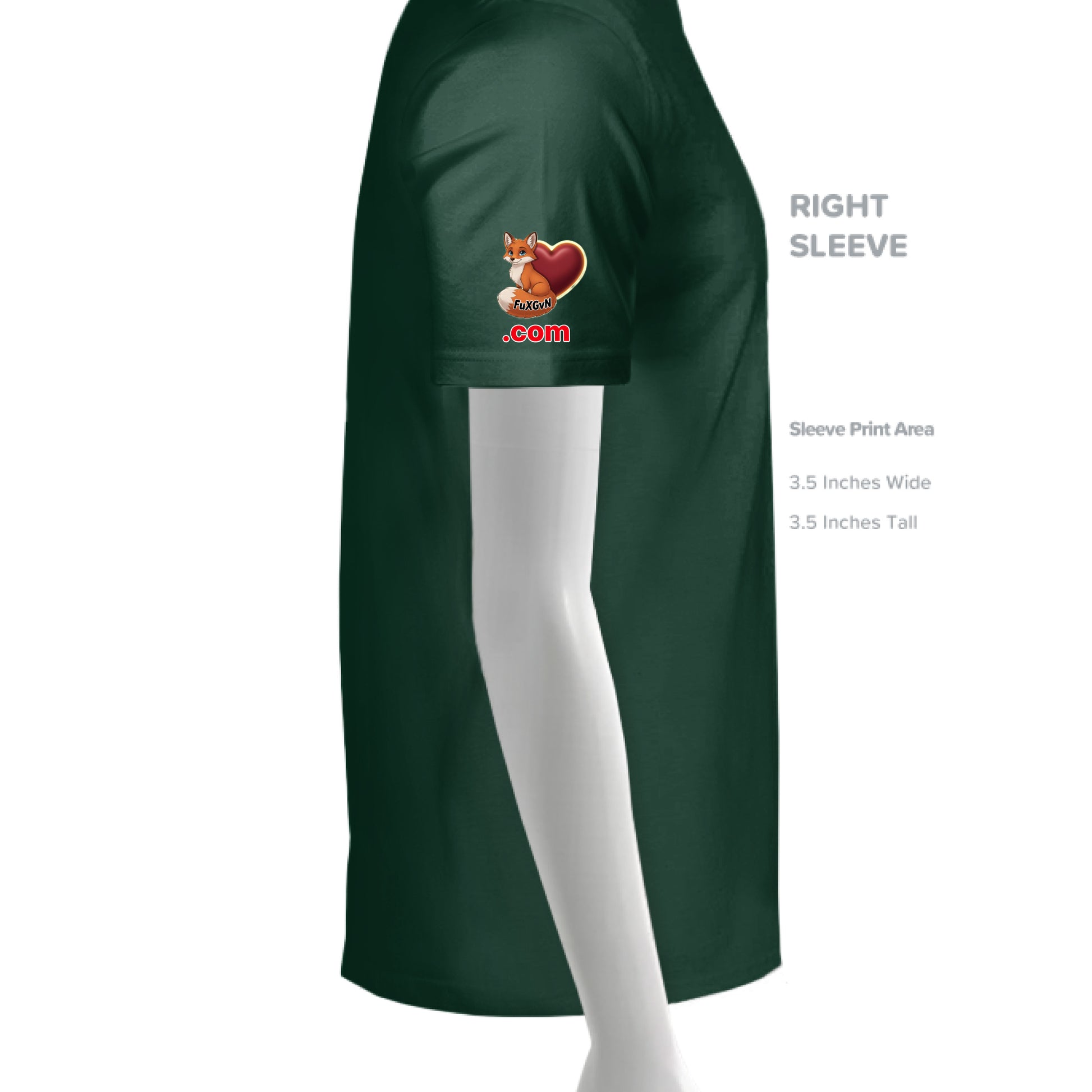 Athletic Dark Green - SLEEVE_RIGHT