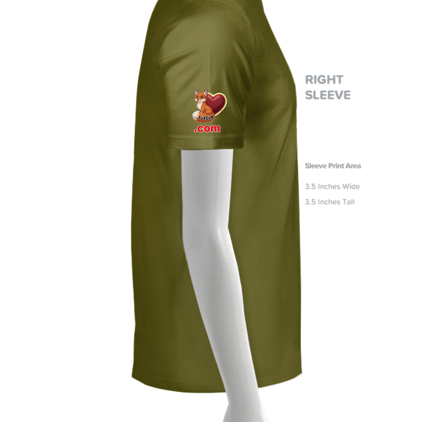 FATIGUE GREEN - SLEEVE_RIGHT