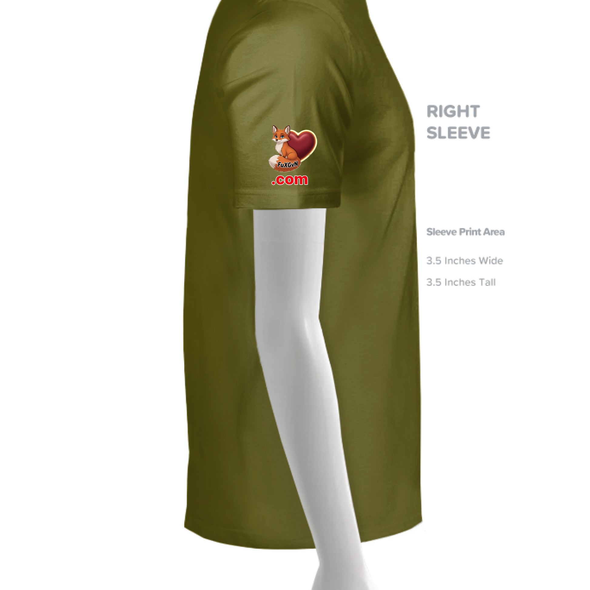 FATIGUE GREEN - SLEEVE_RIGHT