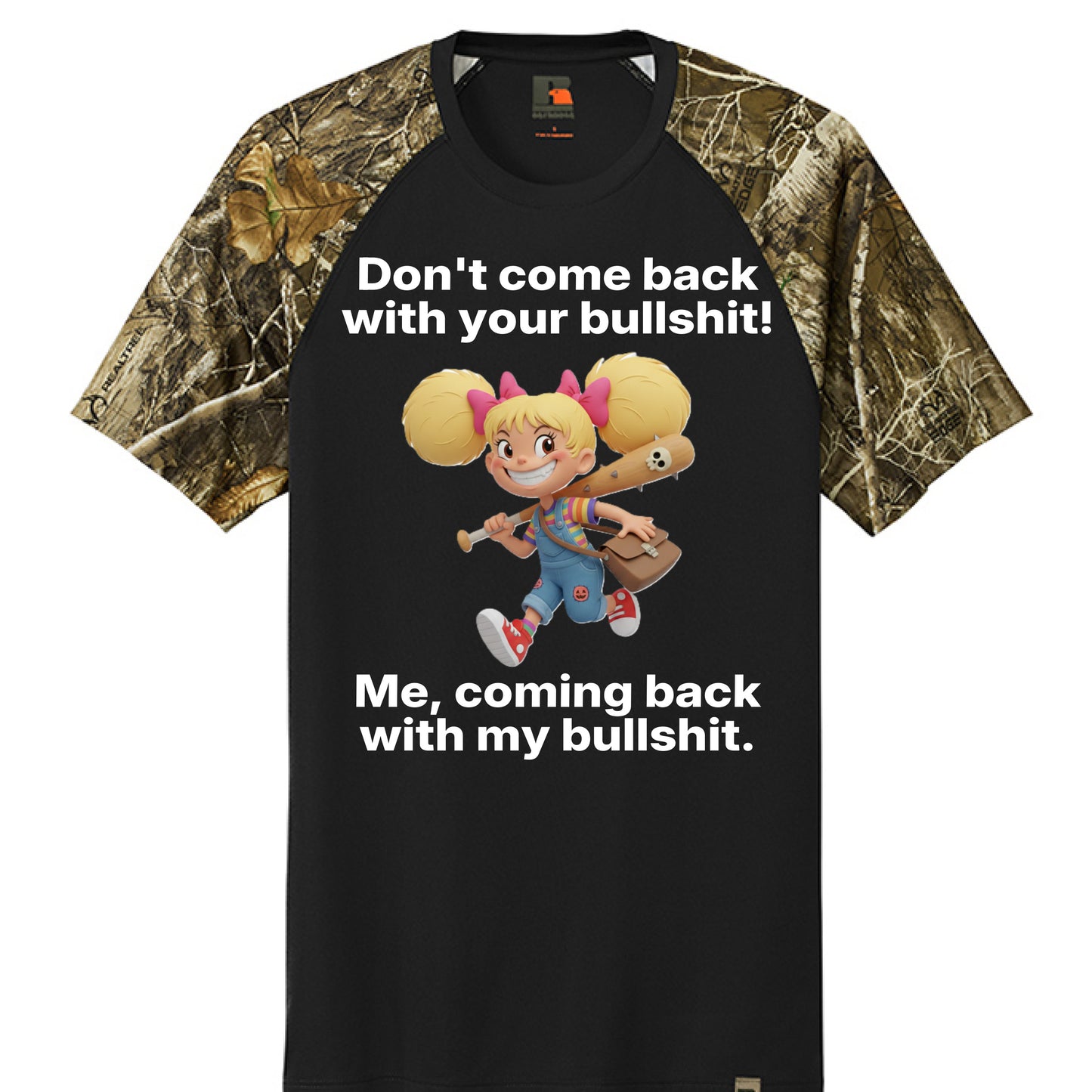 Black/ Realtree Edge - FRONT