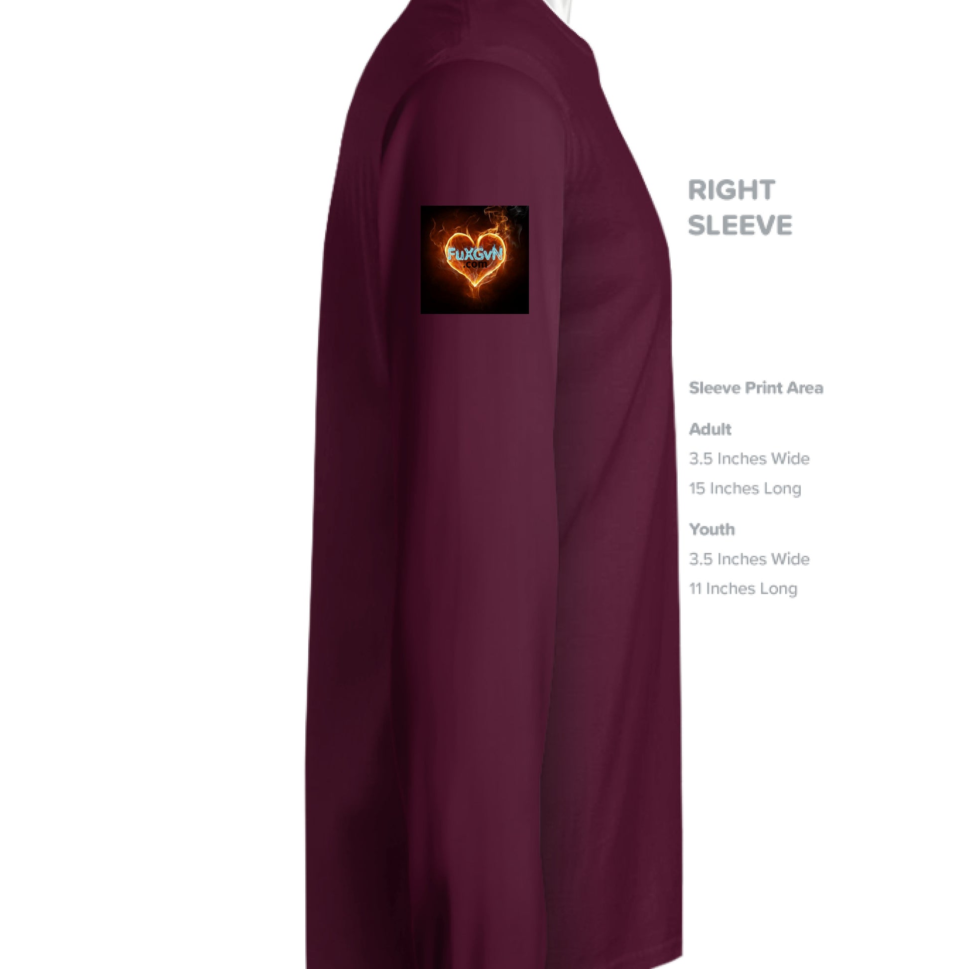 MAROON - SLEEVE_RIGHT